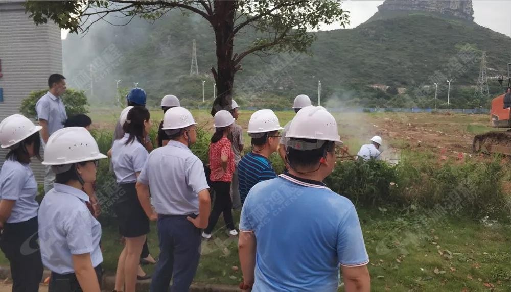 桂林鴻程機(jī)電設(shè)備有限公司廠區(qū)2#生產(chǎn)廠房開工大吉！
